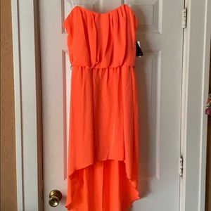 Brand New Neon Coral Summer Dress
